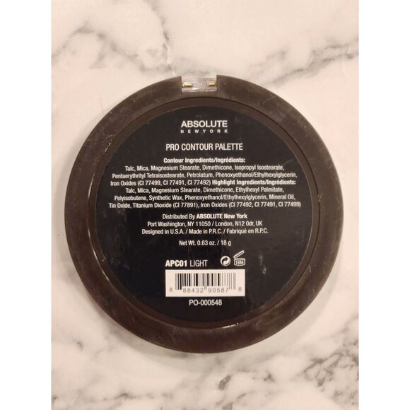 Absolute New York Pro Contour Palette Light - Picture 2 of 3